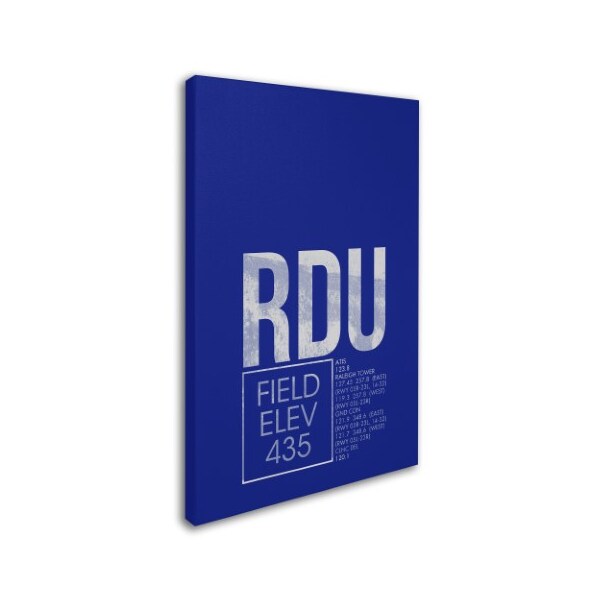 08 Left 'RDU ATC' Canvas Art,22x32